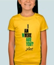 Camiseta JamScout "I am here. Where are you?"