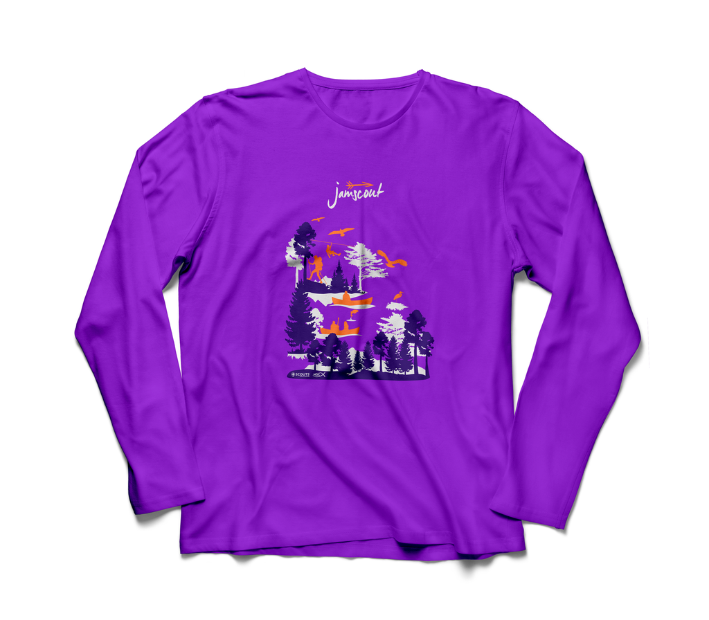 Sudadera Morada Jamscout