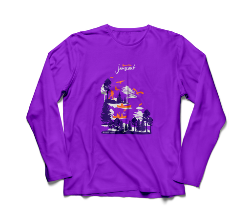 Sudadera morada Jamscout