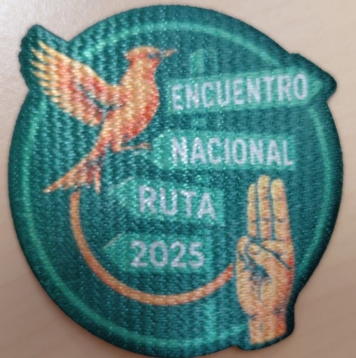 Insignia Encuentro Nacional Ruta 2025